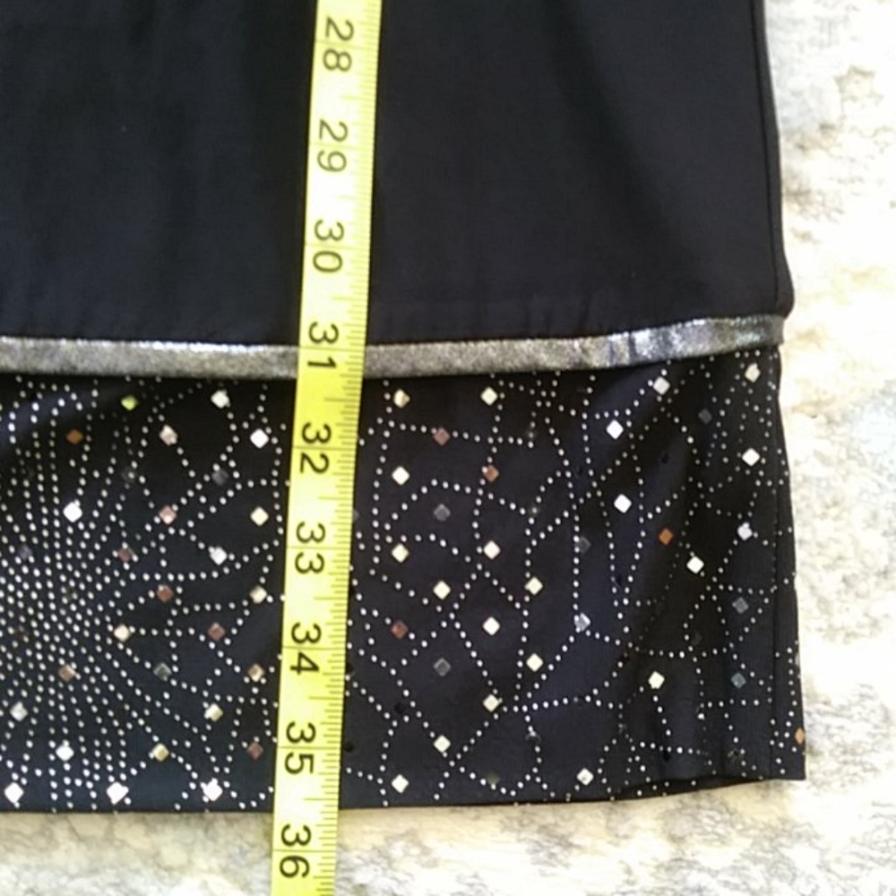 Dress Barn Sparkle Stretch Dress 10 - Picture 12 of 12